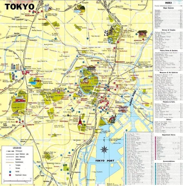 东京地图