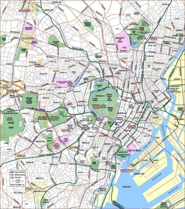东京都地图