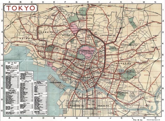 东京历史地图