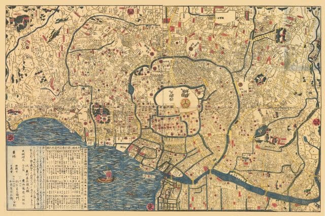 东京古地图